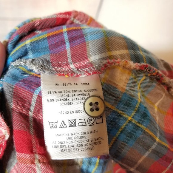 Postmark Fairweather plaid button up (24-073) - Picture 5 of 6